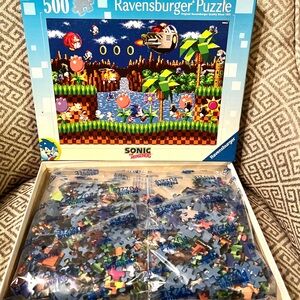 Ravensburger Sonic Puzzle unopened package. New.